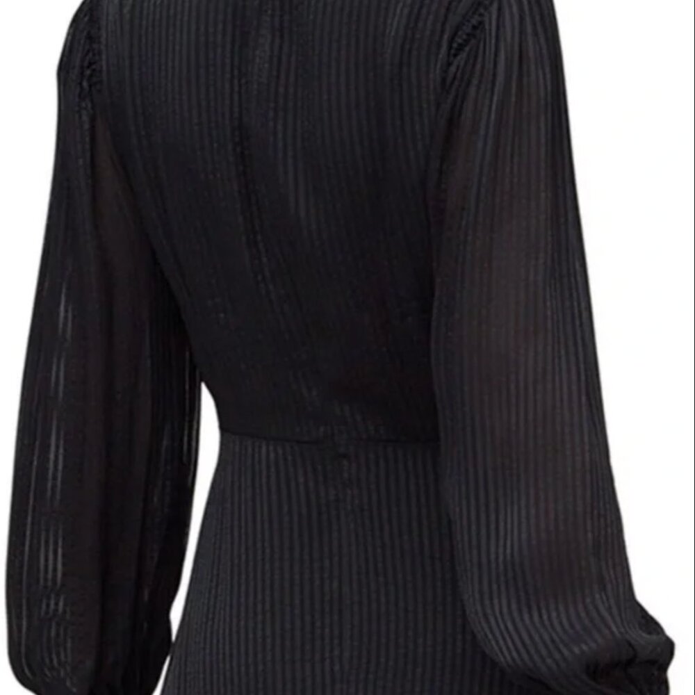 kate spade Black Long-Sleeve Midi Dress - Picture 3 of 3